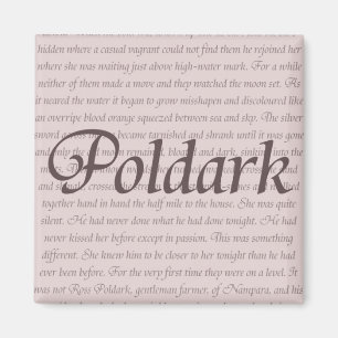 Poldark Quote Magneet