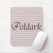 Poldark Quote Muismat (Met muis)
