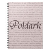 Poldark Quote Notitieboek (Voorkant)