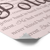 Poldark Quote Poster (Hoek)