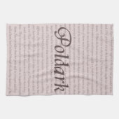 Poldark Quote Theedoek (Horizontaal)