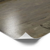 Polder met molens in de buurt van Overschie Foto Afdruk (Hoek)