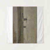 Polder met molens in de buurt van Overschie Wandkleed (Voorkant (horizontaal))