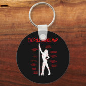 Pole Bruise Draag Dansoutfit Danskleding Fitn Sleutelhanger (Voorkant)