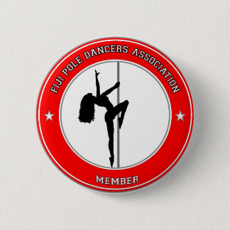 Pole Dancers Ronde Button 5,7 Cm