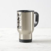 Pole Dancers Travel Mug Reisbeker (Voorkant rechts)