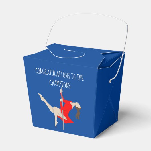 Pole Fitness Bedankdoosjes (Voorkant Zijde)