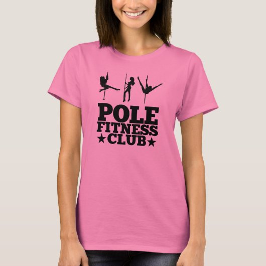 Pole Fitness Club T-shirt (Voorkant)