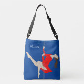 Pole Fitness Crossbody Tas (Achterkant)