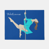 Pole Fitness Deurmat (Voorkant)