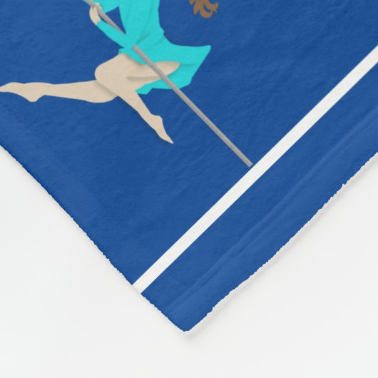 Pole Fitness Fleece Deken (Hoek)