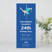 Pole Fitness Kaart (Staand voorkant)