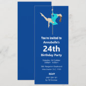 Pole Fitness Kaart (Voorkant / Achterkant)