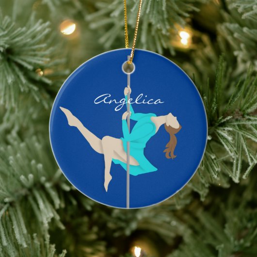 Pole Fitness Keramisch Ornament (Boom)