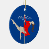 Pole Fitness Keramisch Ornament (Rechts)