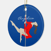 Pole Fitness Keramisch Ornament (Links)