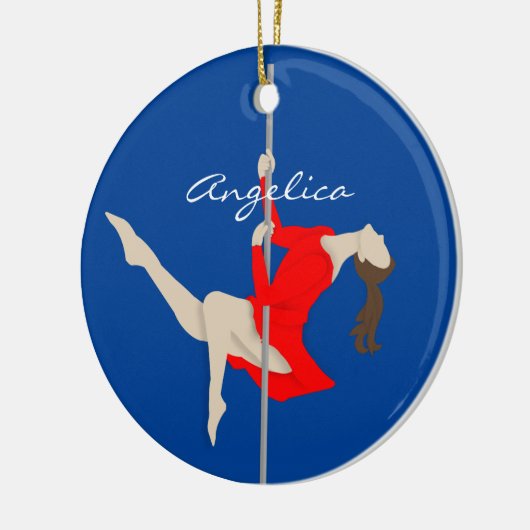 Pole Fitness Keramisch Ornament (Links)