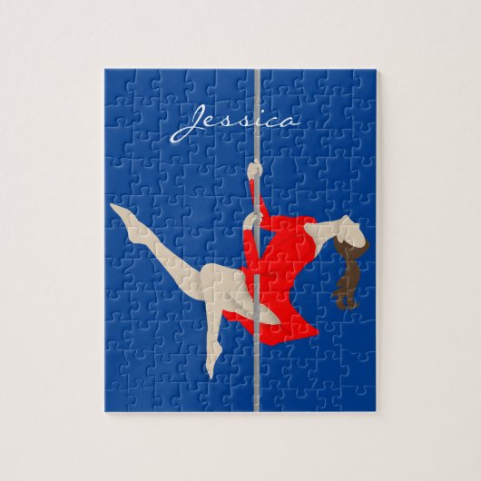 Pole Fitness Legpuzzel (Verticaal)