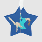Pole Fitness Ornament (achterkant)