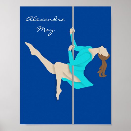 Pole Fitness Poster (Voorkant)