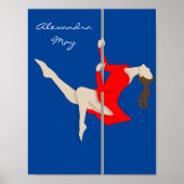 Pole Fitness Poster (Voorkant)