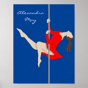 Pole Fitness Poster