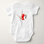 Pole Fitness Romper (Achterkant)