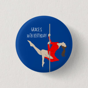 Pole Fitness Ronde Button 3,2 Cm