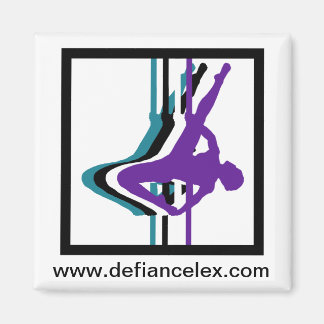 Pole Fitness Silhouet Magneet