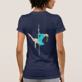 Pole Fitness T-shirt (Achterkant)