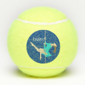 Pole Fitness Tennisballen (Achterkant)