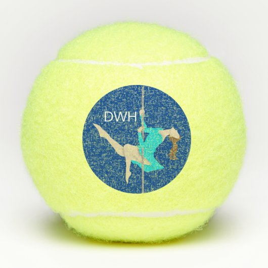 Pole Fitness Tennisballen (Voorkant)