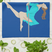 Pole Fitness Theedoek (Gevouwen)