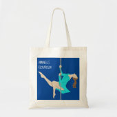 Pole Fitness Tote Bag (Voorkant)