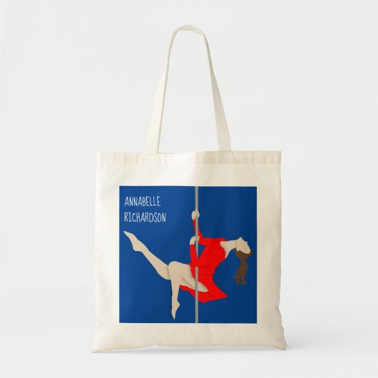 Pole Fitness Tote Bag (Voorkant)
