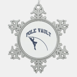 Pole Valt Tin Sneeuwvlok Ornament