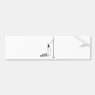 Pole Vault Athlete Bumpersticker