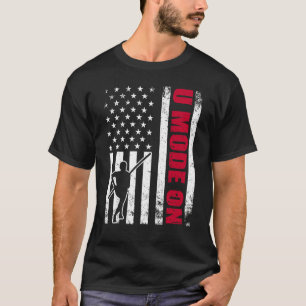 Pole Vault Athlete Pole Jump Pun Jumper Vaulter 1 T-shirt