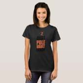 Pole Vault Coach Athlete Vaulter Pole Jumping Trai T-shirt (Voorkant volledig)