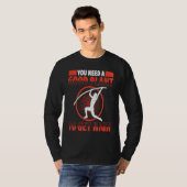 Pole Vault For Athletics Bar High Jumper Track And T-shirt (Voorkant volledig)