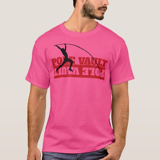 Pole Vault - Fun Pole Vaulting T-shirt (Voorkant)