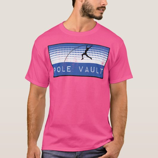 Pole Vault - Fun Pole Vaulting T-shirt (Voorkant)