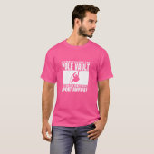Pole Vault is voor slimme mensen grappige poolgewe T-shirt (Voorkant volledig)