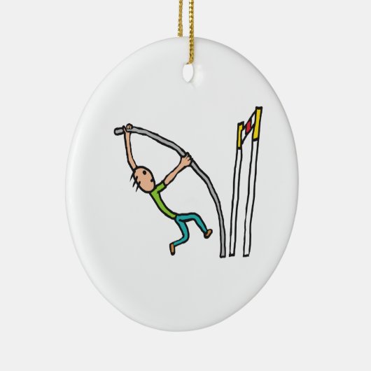 Pole Vault Keramisch Ornament (Rechts)