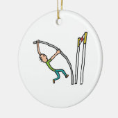 Pole Vault Keramisch Ornament (Links)