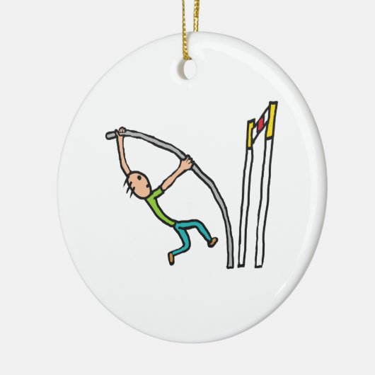 Pole Vault Keramisch Ornament (Links)