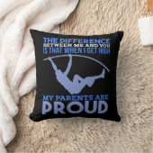 Pole Vault - Mijn ouders zijn trots Kussen (Deken)