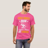 Pole Vault Moeder Vrouwen Track en Field Athlet T-shirt (Voorkant volledig)