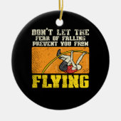 Pole Vault-pool vaulting Keramisch Ornament (Voorkant)