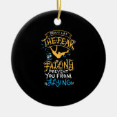 Pole Vault-pool vaulting Keramisch Ornament (Voorkant)